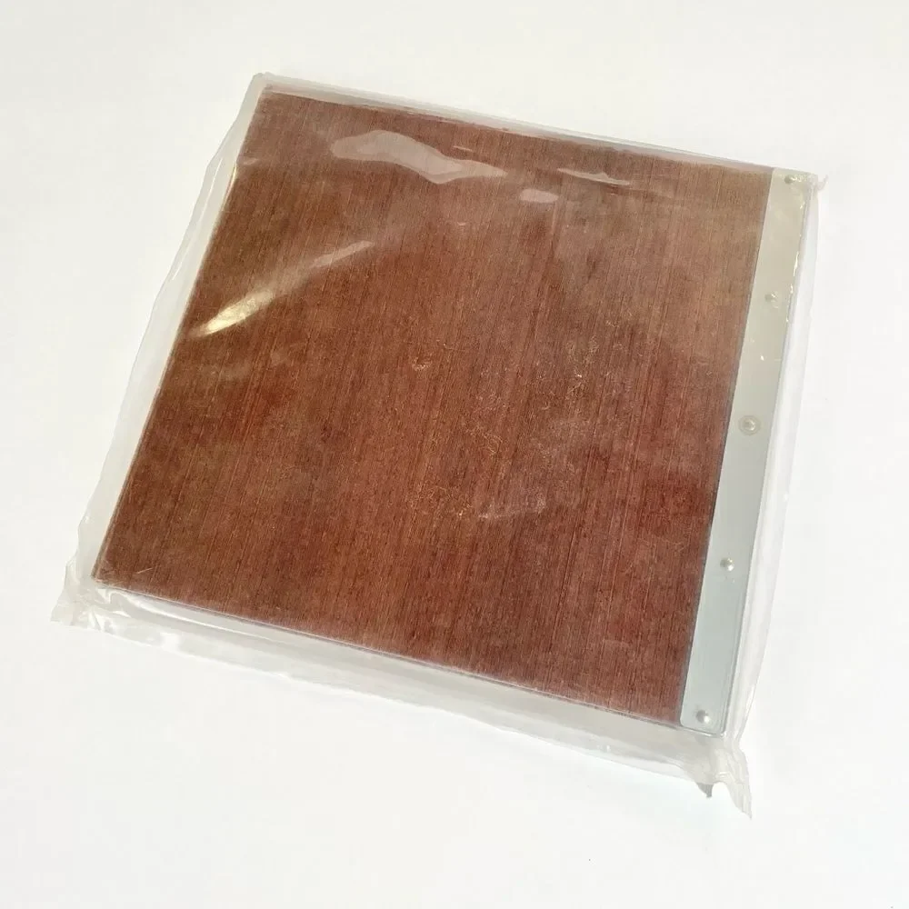 Lost Luggage wenge wood 12” photography portfolio